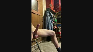 Stroking my shaft….💦