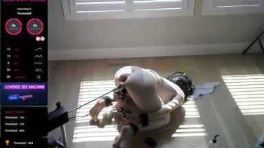 Hogtied - again - on my kitchen floor ❤️‍🔥