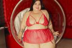 sexy outfit red color