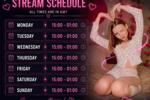 My stream shedule