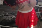 She's a cheerleader