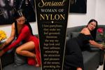 A fantastic lady full of nylon love 💕