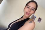 I’m live now… barely covered and full of naughty p