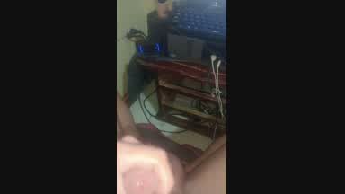 Masturbation and lots of cum