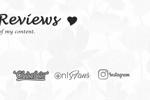 Reviews of my content and interactions.