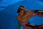 pool evening