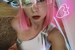 Pink hair