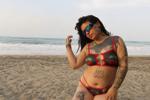 A girl on the beach