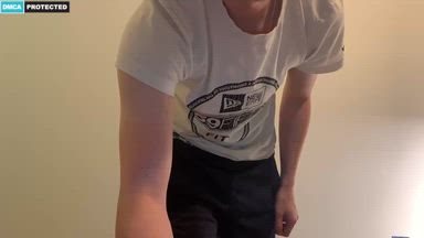 Cum in a shotglas