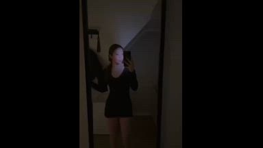 In the mirror