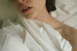 in my bed * boobs*