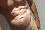 Danny undressed for the shower