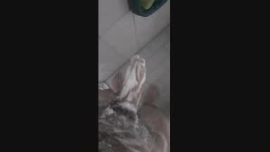 Shower HOT & soapy