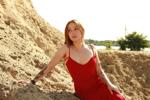 red sexy dress