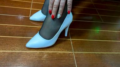 Sexy Missnin heels & Panthyhose