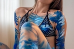paint on my body 🔥