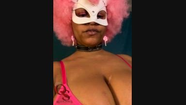 Pinky Spit On Tits