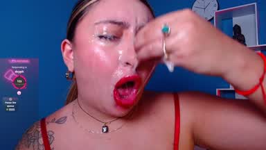 Destroying my makeup