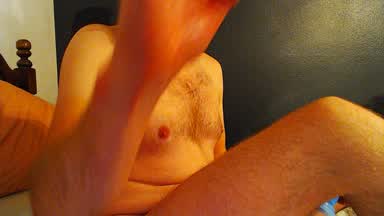 Cumming From New Dildo