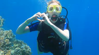 underwater