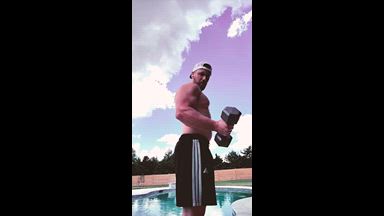 Bicep workout 💪