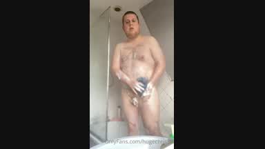 Me in the shower