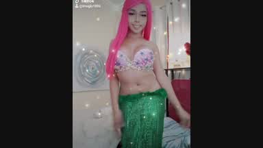 Little mermaid cosplay