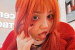 Red-haired girl hihi