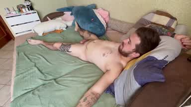 Amy came horny  after training and seduced Kevin