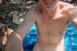 Naked at the beach