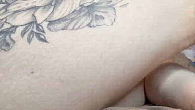 I fuck a pussy with a dildo