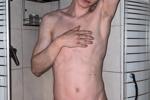 naked in shower
