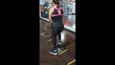 Doing exercise