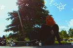 Me on my skateboard! ;D