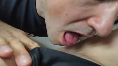 SEX TEASER! My lover licks my thighs and pussy thr
