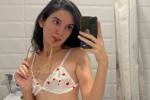 Selfie in cute bra ^^