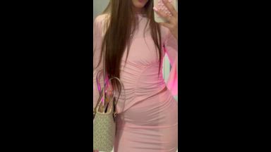 Sexy pink dress