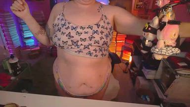 OILED BBW BELLY WORSHIP