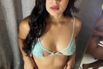 Sexy blue lingerie