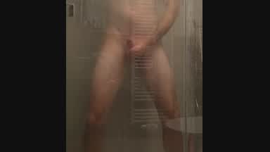 Cum in Shower