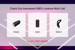 LOVENSE TOY WISHLISH