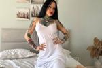 Tender photos 🌸#longhair#tattoo