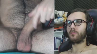 Big cumshot with face