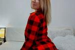 shirt and black lenjerie