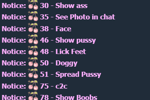 tip menu