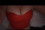 Red leather