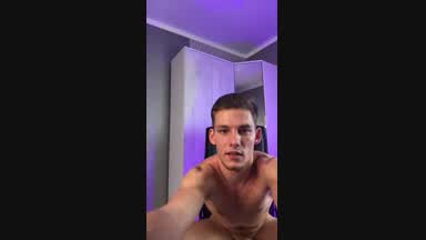 I jerk off my dick and cum)