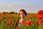 In the poppy field