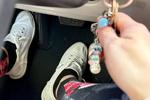 Got barefoot in my car