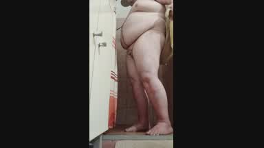 Cum under the shower with anal
